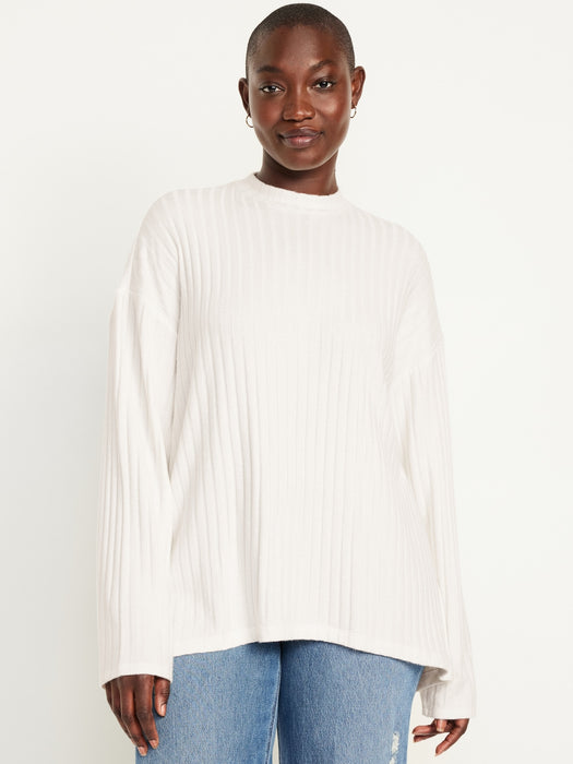 Cozy Mock-Neck Tunic