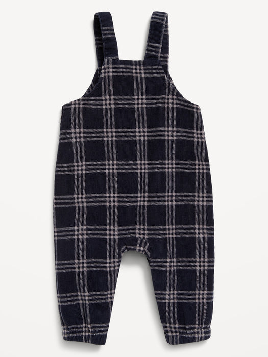 Plaid Corduroy Overalls for Baby
