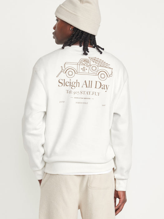Holiday-Graphic Sweatshirt