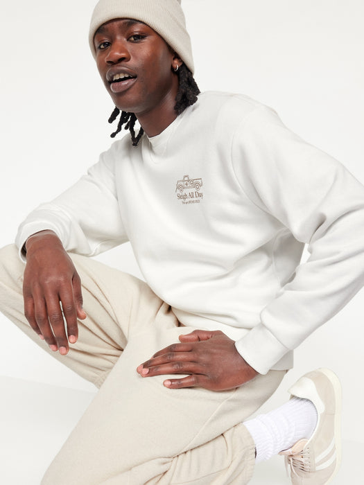 Holiday-Graphic Sweatshirt