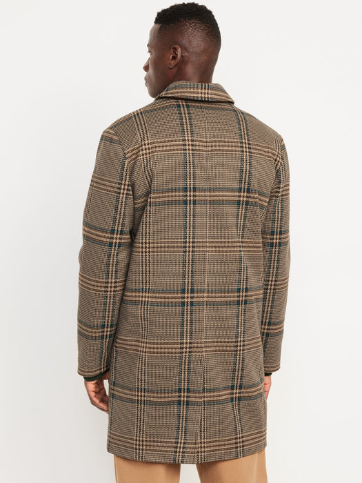 Plaid Topcoat