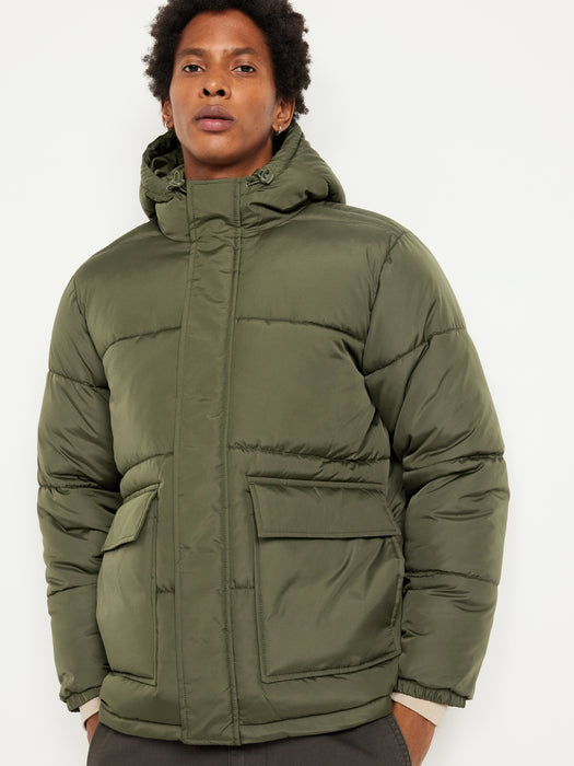 Hooded Puffer Jacket