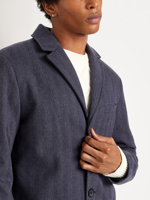 Herringbone Topcoat