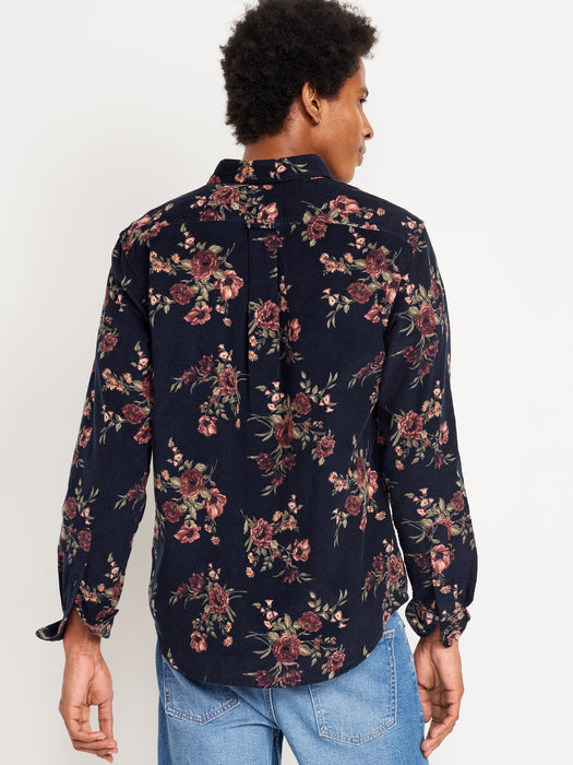 Button-Down Corduroy Shirt