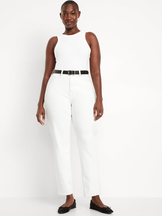 Curvy High-Waisted OG Straight Ankle Jeans
