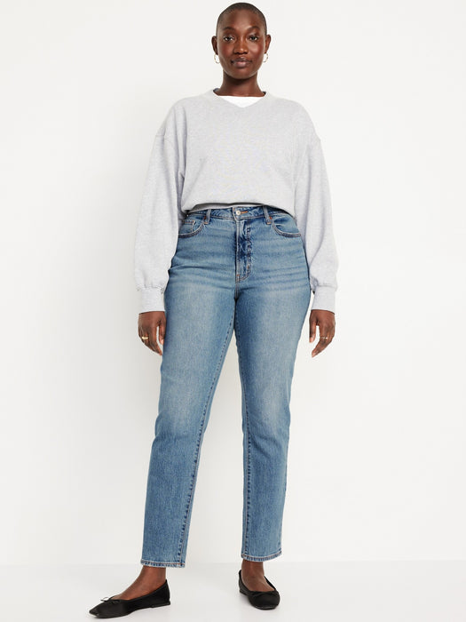 Curvy High-Waist OG Straight Ankle Jeans