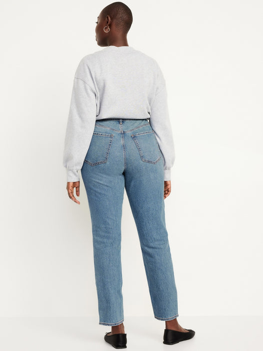 Curvy High-Waist OG Straight Ankle Jeans