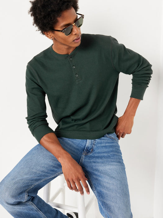 Waffle Henley T-Shirt