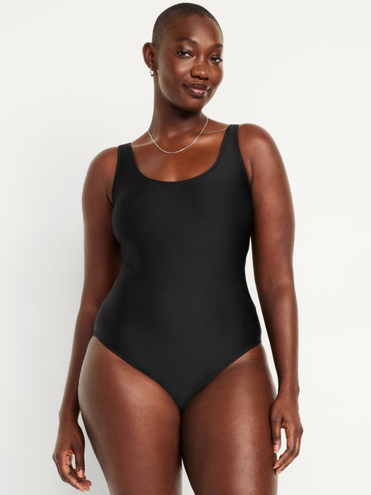 Matte One-Piece Swimsuit