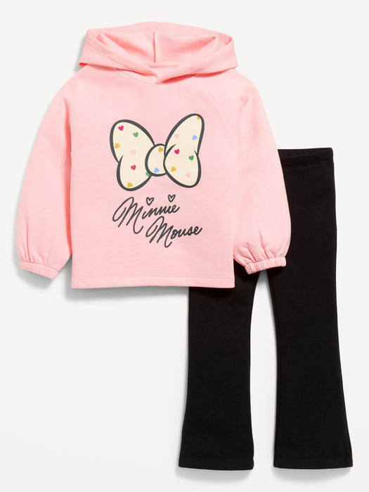 Disney© Fleece Hoodie and Flare Leggings Set for Toddler Girls