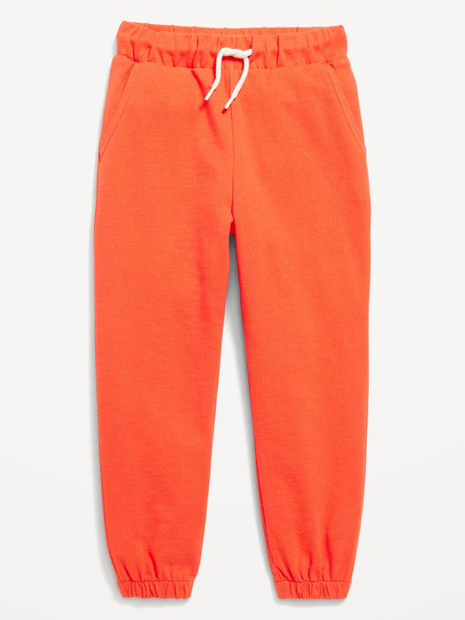 Functional-Drawstring Joggers for Toddler Boys