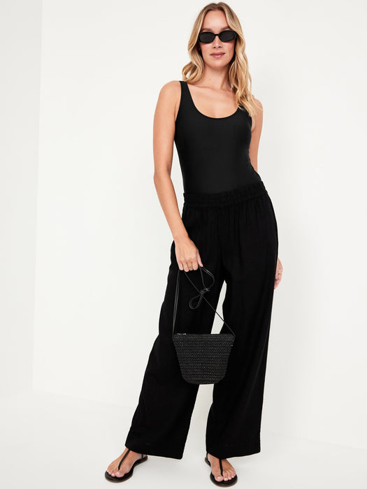 Matte One-Piece Swimsuit