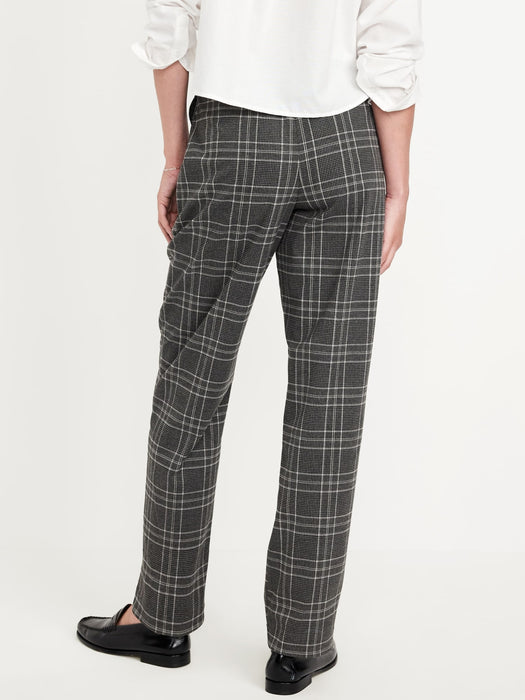 Extra High-Waisted Taylor Relaxed Slim Trouser Pants