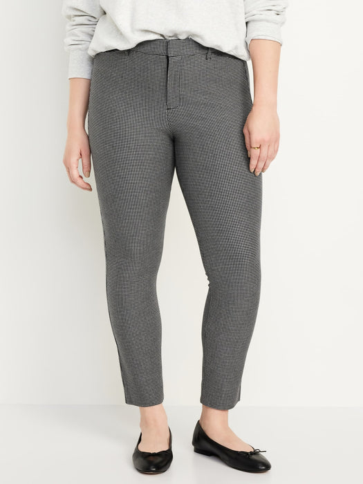 High-Waisted Pixie Skinny Ankle Pants