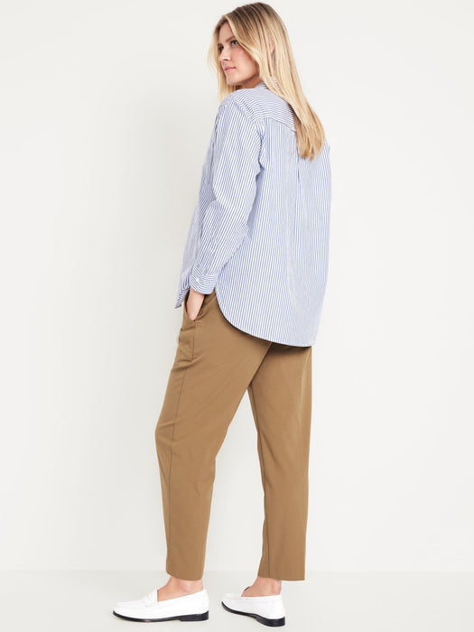 Maternity Rollover-Waist Billie Trouser