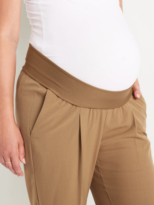 Maternity Rollover-Waist Billie Trouser