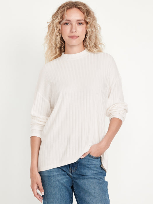 Cozy Mock-Neck Tunic