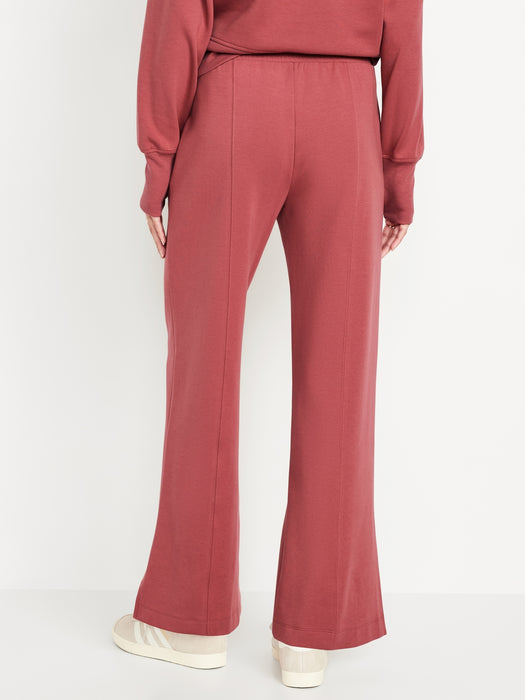 High-Waisted Dynamic Fleece Trouser Pants