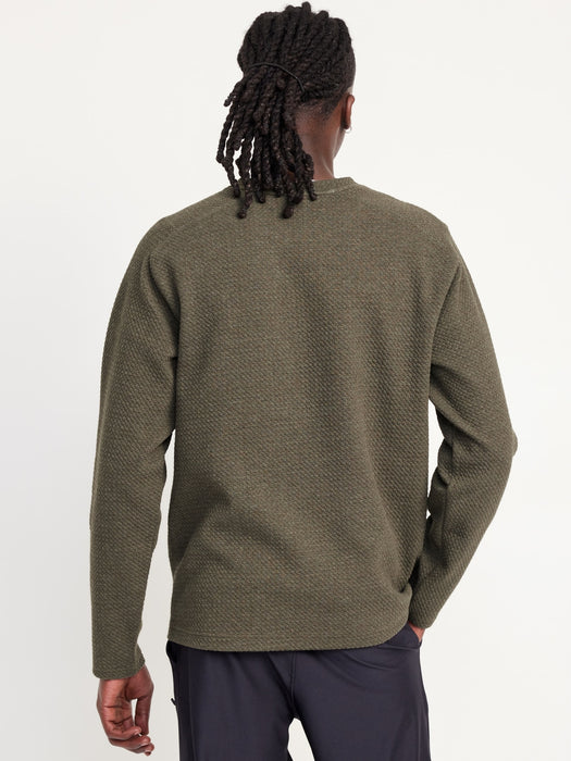 Dynamic Fleece Textured Pullover
