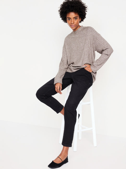 Cozy Mock-Neck Tunic