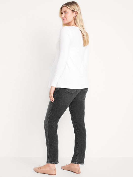 Maternity Full-Panel Vintage Slim Jeans