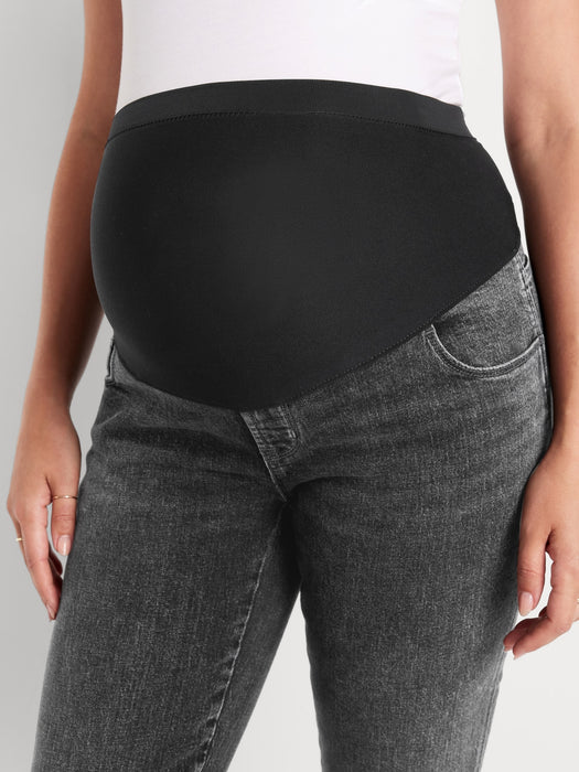 Maternity Full-Panel Vintage Slim Jeans