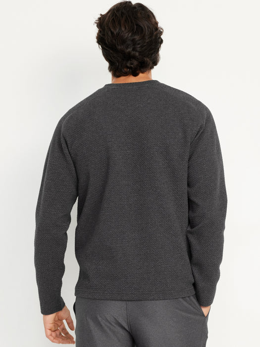Dynamic Fleece Textured Pullover