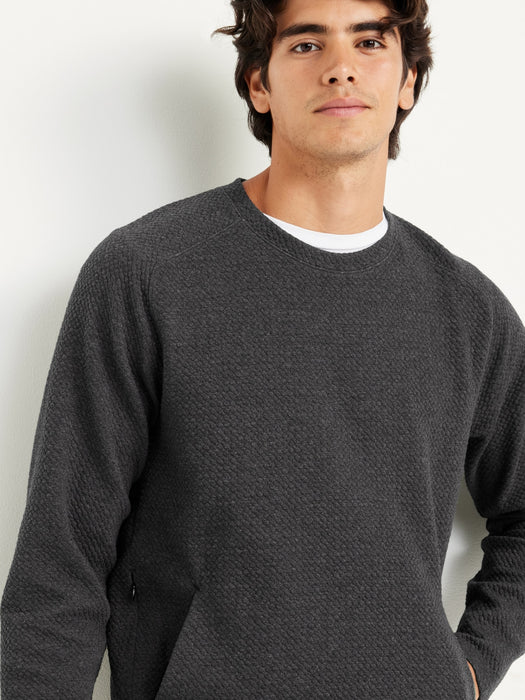Dynamic Fleece Textured Pullover