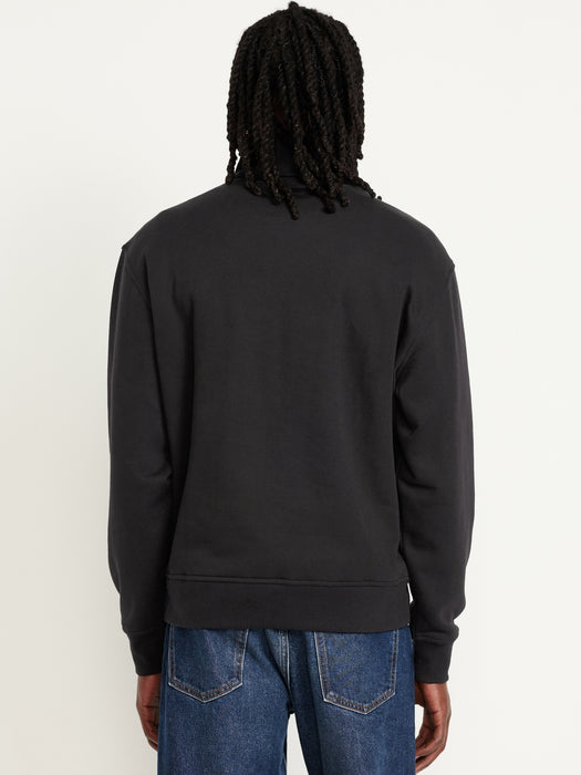 Fleece Turtleneck Sweatshirt