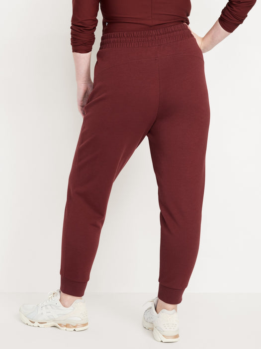 High-Waisted Dynamic Fleece Jogger Sweatpants