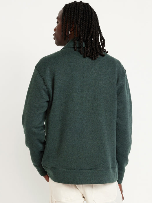 Sweater Fleece Shawl Cardigan