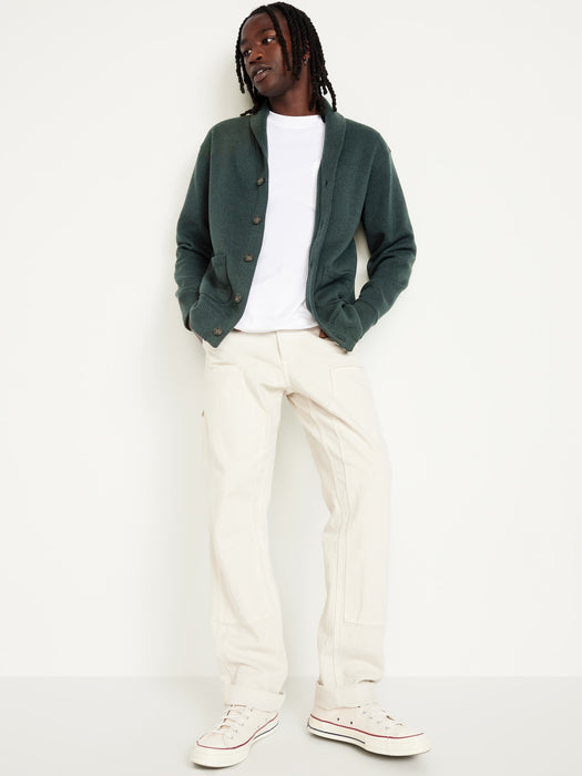 Sweater Fleece Shawl Cardigan