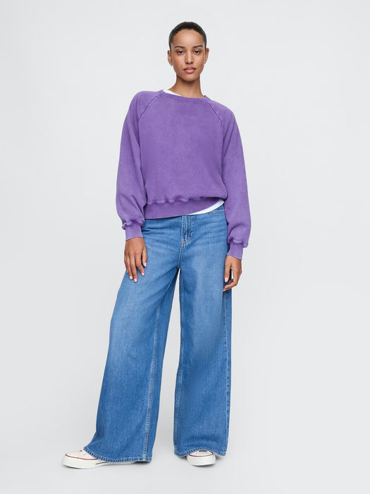Vintage Soft Raglan Sweatshirt