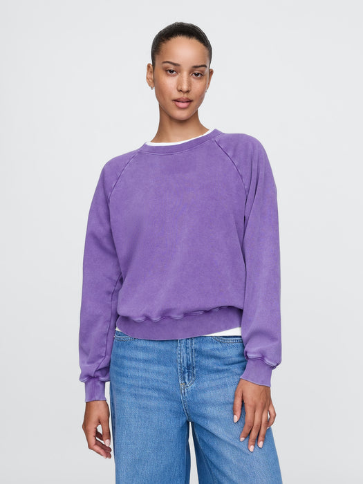 Vintage Soft Raglan Sweatshirt