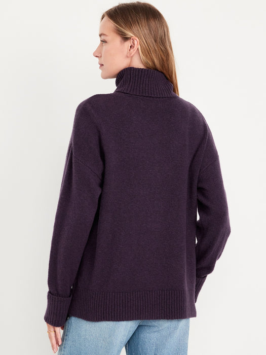 SoSoft Turtleneck Tunic Sweater