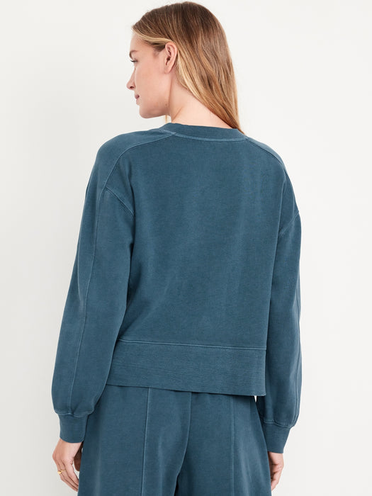 Oversized SoComfy Seamed Sweatshirt