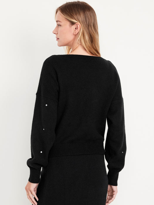 SoSoft Embellished Sweater