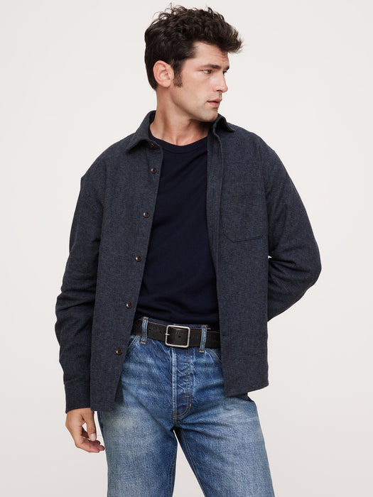 Relaxed Flannel Overshirt