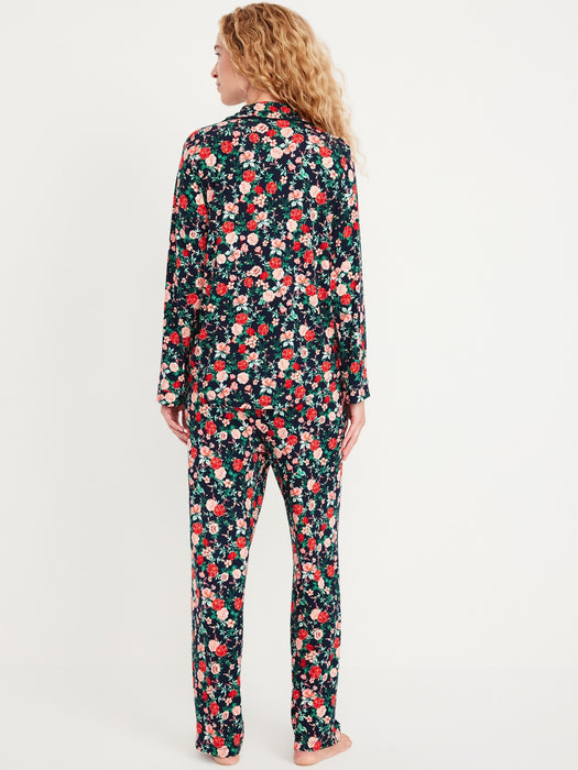 Knit Jersey Pajama Pant Set