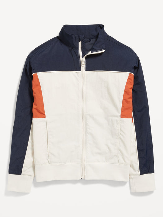 Color-Block Track Jacket for Boys