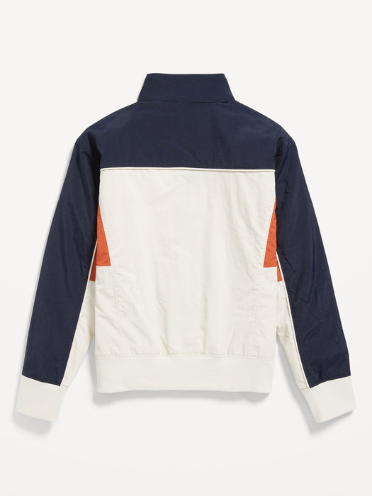 Color-Block Track Jacket for Boys