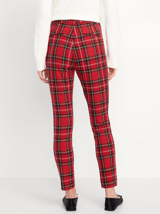 High-Waisted Pixie Skinny Ankle Pants