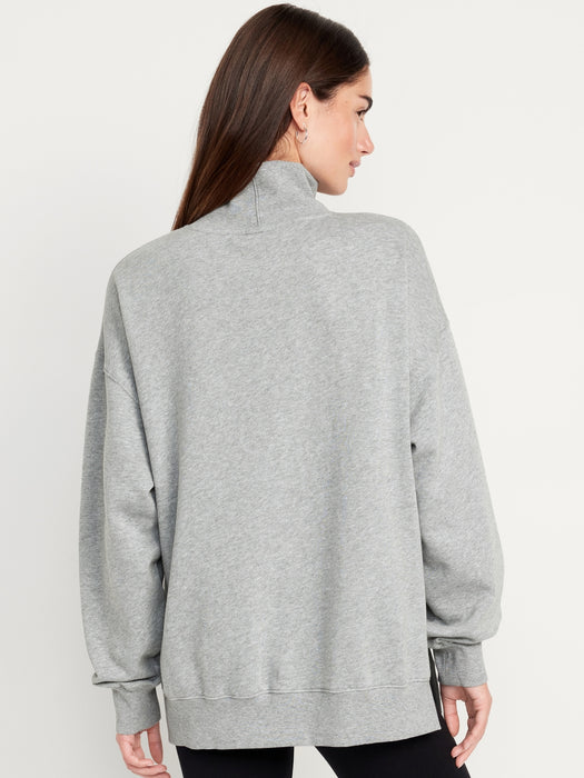 SoComfy Oversized Tunic Sweatshirt