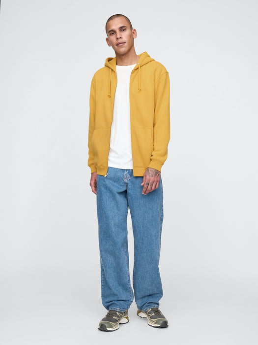 Vintage Soft Zip Hoodie