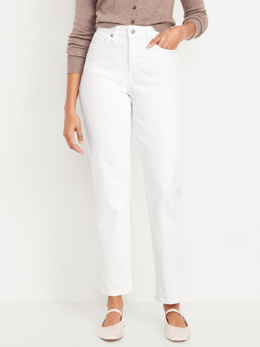 Curvy High-Waisted OG Straight Ankle Jeans