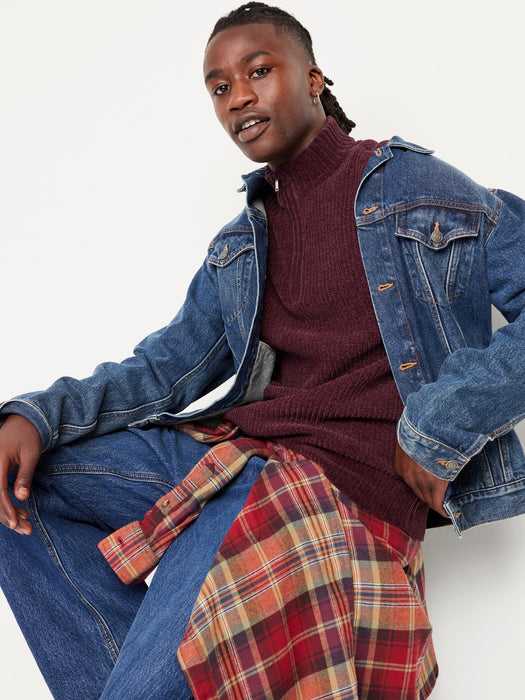 Chenille Quarter Zip