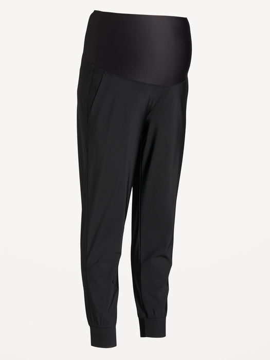 Maternity SleekTech Rollover Waist Joggers
