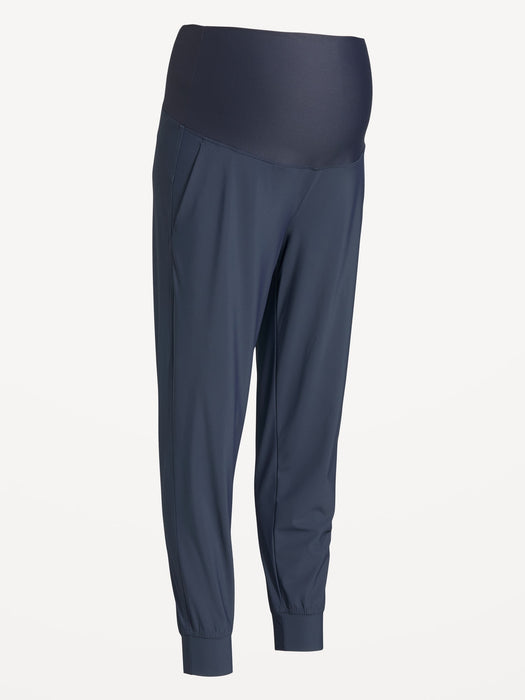 Maternity SleekTech Rollover Waist Joggers