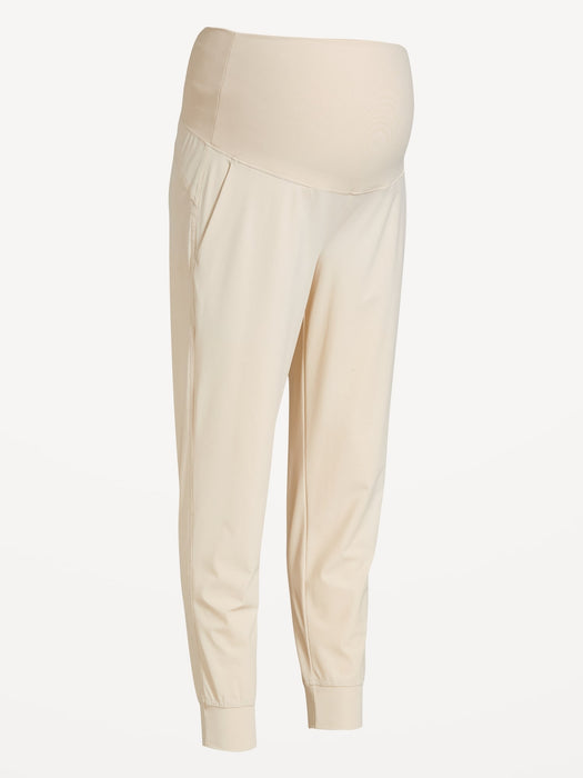 Maternity SleekTech Rollover Waist Joggers