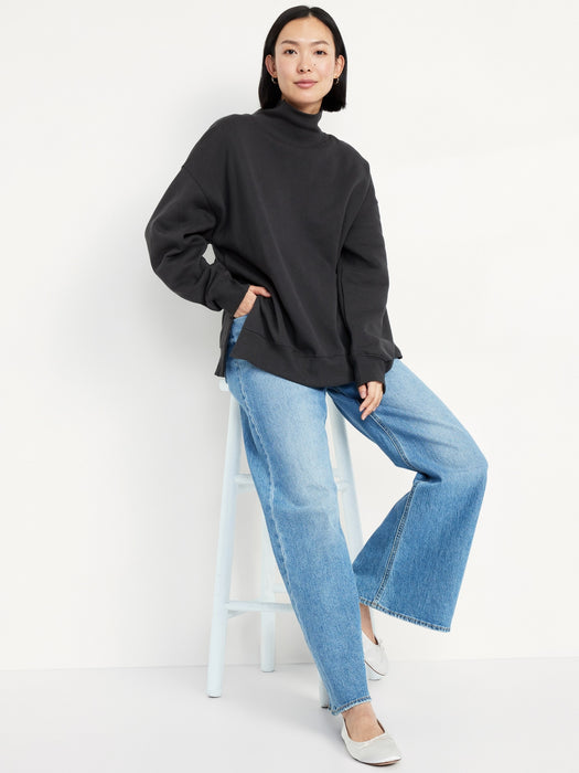SoComfy Oversized Tunic Sweatshirt
